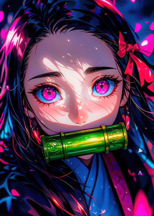 Nezuko Demon Gaze, Demon Slayer