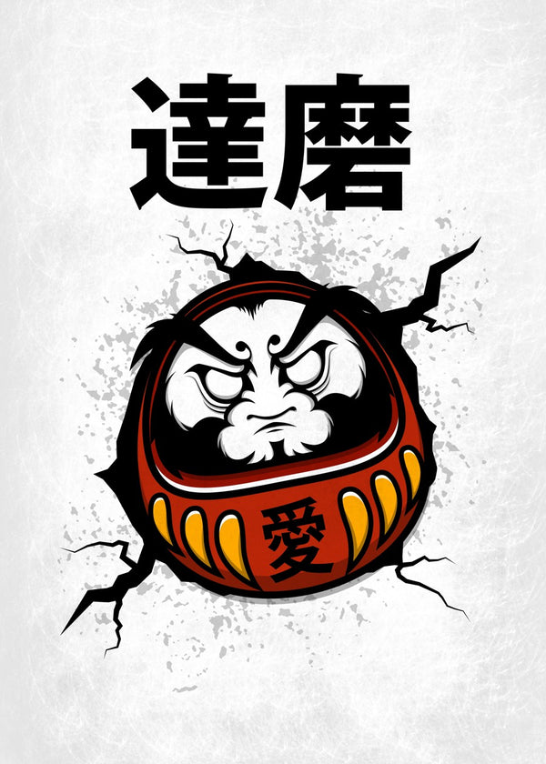 Angry Daruma