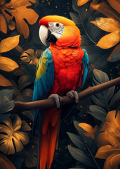 Scarlet Macaw Portrait
