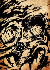 Monkey D Luffy, One Piece 