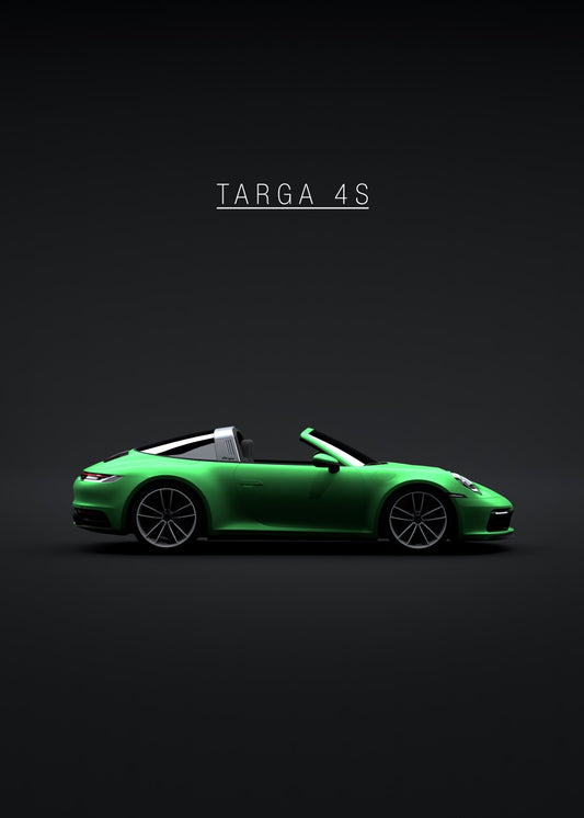 Porsche 911 Targa 4S 2022 Gree