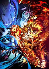 Akaza vs Rengoku Kyojuro