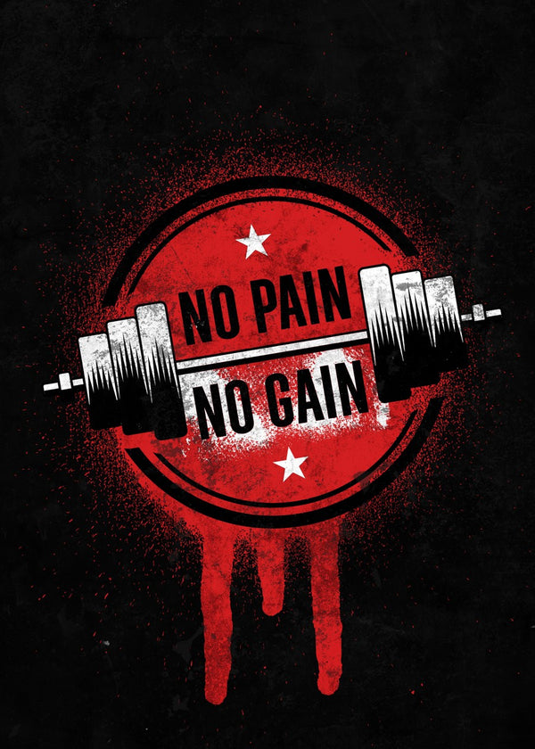 No pain no gain quote