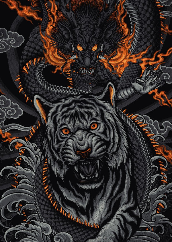 Dragon and tiger