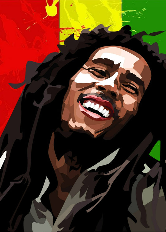 Bob Marley Vexel Art