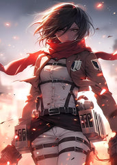 Mikasa in Action