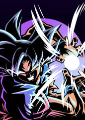 Goku minimalist, Dragon ball