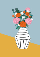 Floral Vase Still Life