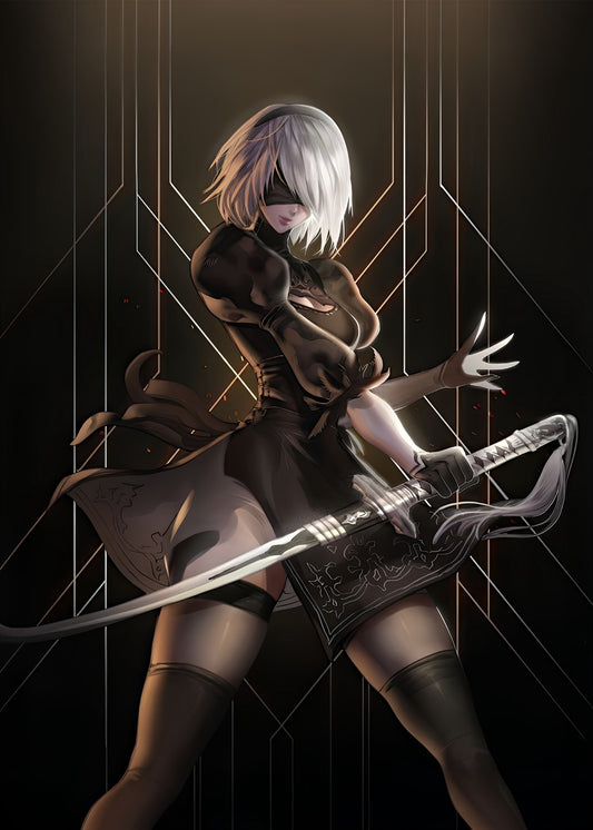 NieR Automata Glory to Mankind