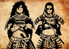 Madara and Hashirama 