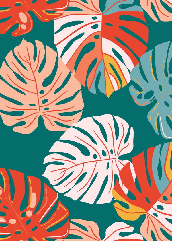 Tropical Leaf Print