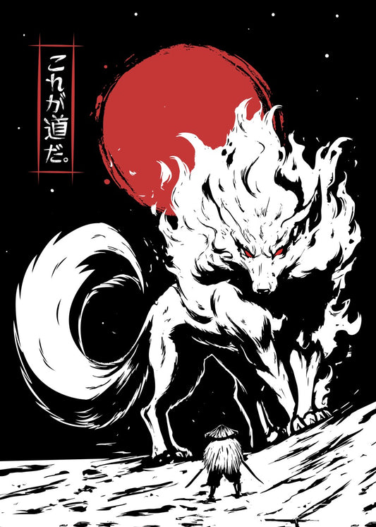 fire kitsune