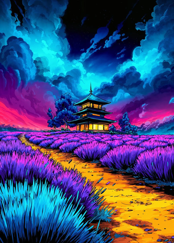 Lavender Temple Dreams