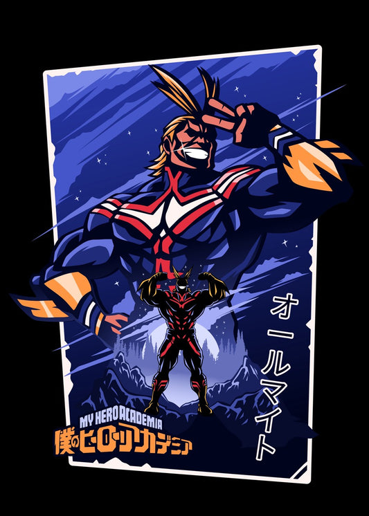 All might, My Hero Academia