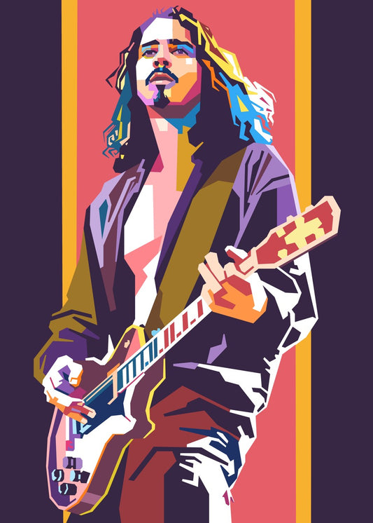 Chris Cornell pop art