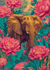 Elephant in Bloom