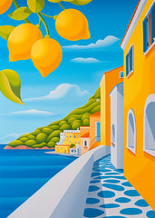 Positano Italy Minimalism