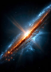 Glowing Massive Galaxy