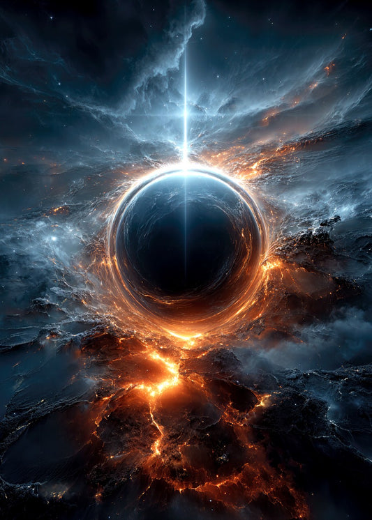 A mesmerizing black hole