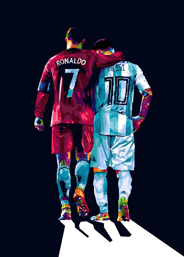Lionel Messi and Cristiano Ronaldo