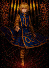 Kurapika Scarlet Eyes Art