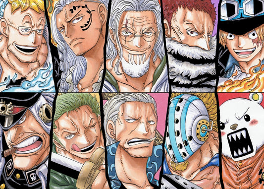 One Piece Collage Top 