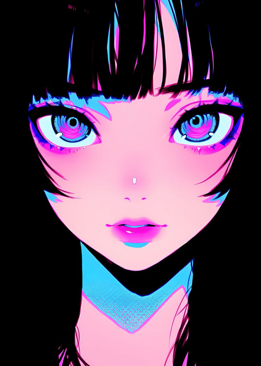 Cyberpunk Girl Portrait
