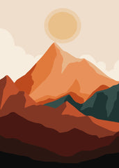 Earth Horizon Mountain Layers