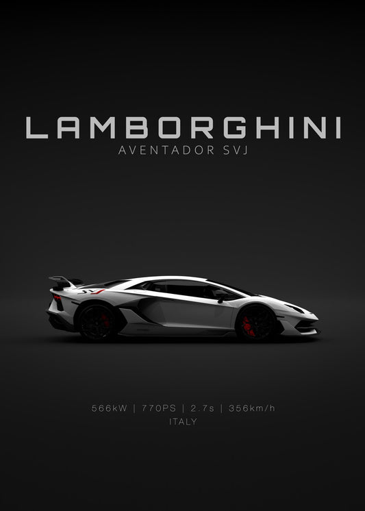 Lamborghini Aventador SVJ - Wh