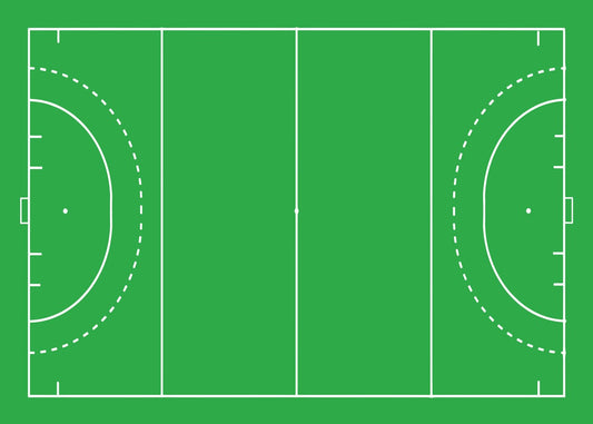 Field Hockey Pitch Diagram