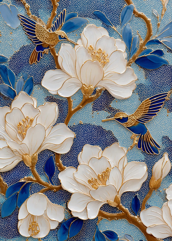 Porcelain Hummingbirds