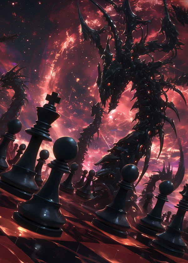 Chess Under Cosmic Dragons