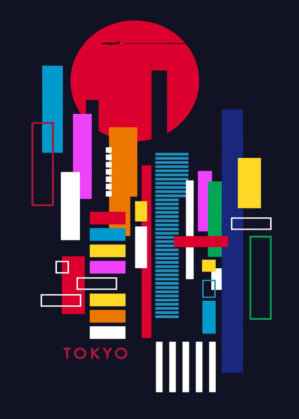 Tokyo Strips Art