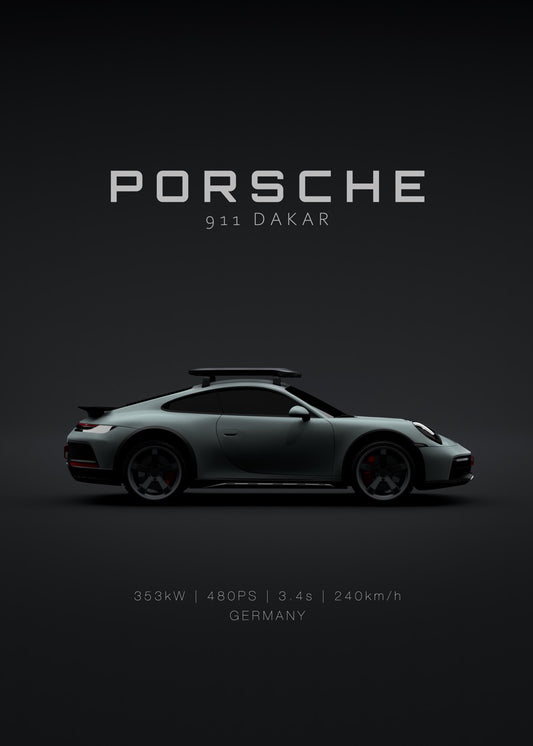 Porsche 911 Dakar 2023 - Green