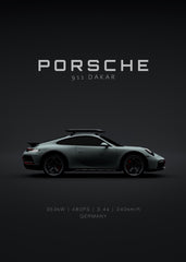 Porsche 911 Dakar 2023 - Green