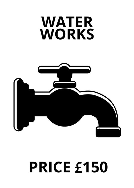 Water Works Monopoly Bathroom