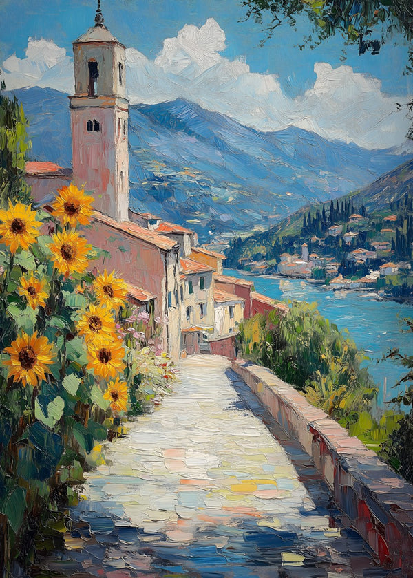 Sunlit Path to Serenity