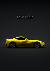 2009 Ferrari California Yellow