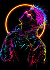 Ryomen Sukuna neon