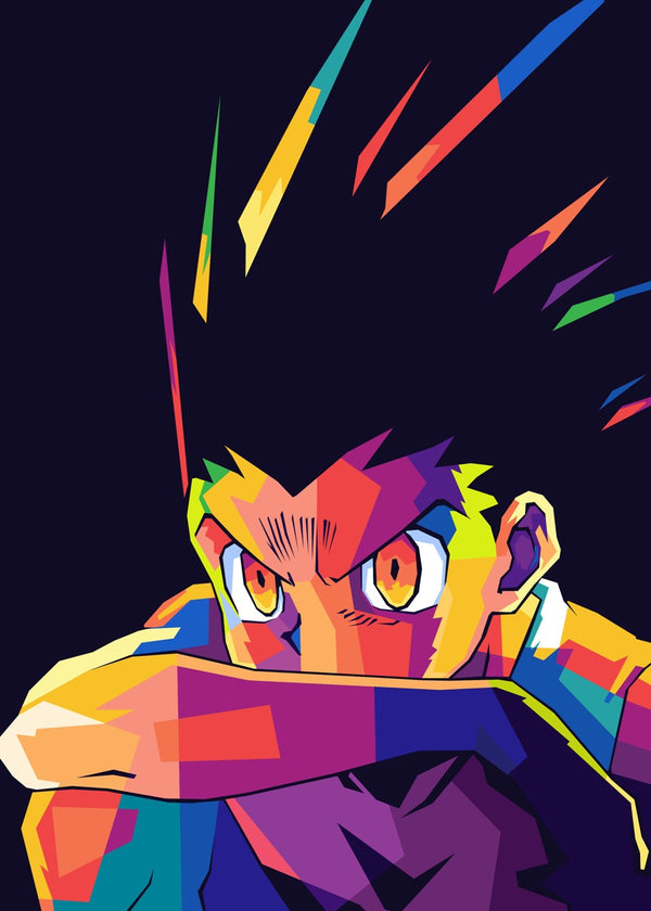Gon Freecss Wpap Art