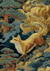 Golden Kitsune Spirit
