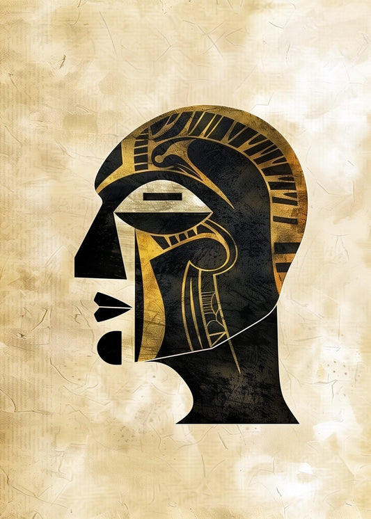 Ancient Gold Face African