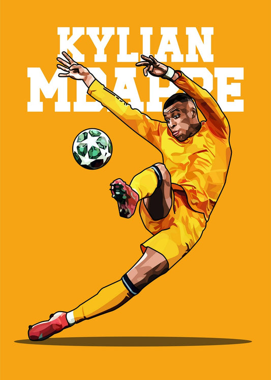 Kylian Mbappe Vexel Art