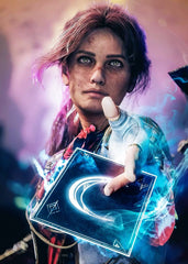 Woman with Magic Card, Clair Obscur:  Expedition 33
