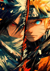 Naruto and Sasuke Uchiha