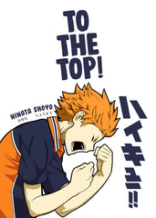 To the Top Hinata Shoyo, Haikyu!!