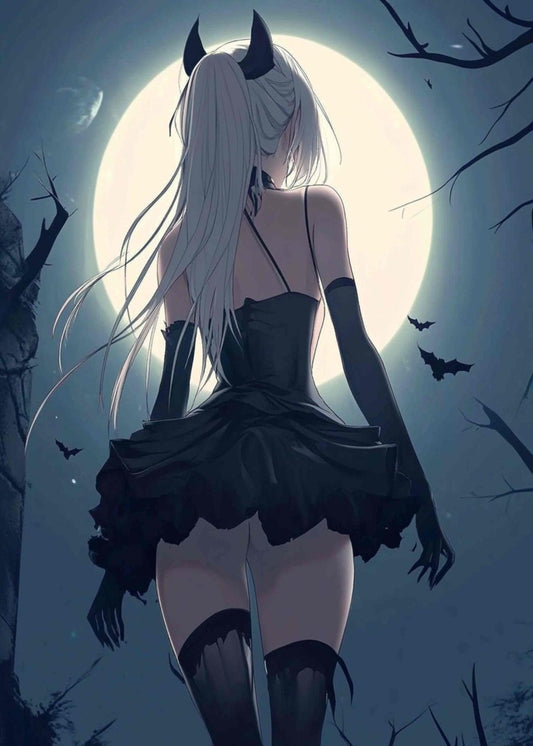 Moonlit Devil Girl