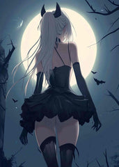 Moonlit Devil Girl