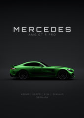 Mercedes AMG GT-R PRO Green