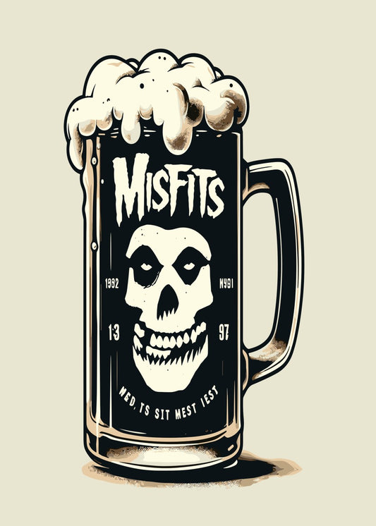 Misfits Beer Mug